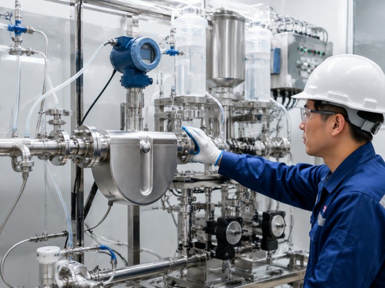 德州科里奥利液体质量流量计